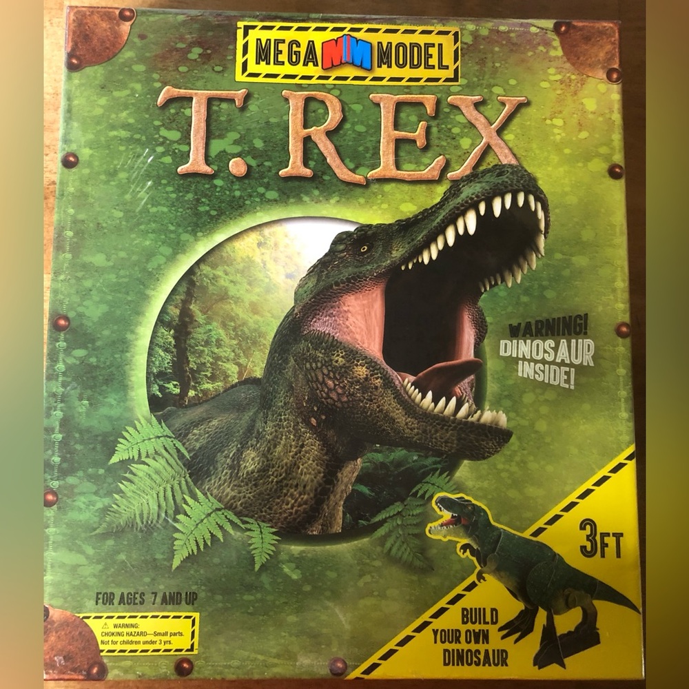 Scholastic Mega Model T-Rex Dinosaur Puzzle